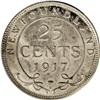 Image 2 : Newfoundland George V 25 Cents 1917C, KM17, MS64 ICCS, 