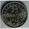 Image 4 : Newfoundland George V 25 Cents 1917C, KM17, MS64 ICCS, 
