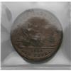 Image 2 : Quebec Bank Token One Penny 1852, Br-528, CH-PC4, AU55 