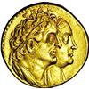 Image 2 : Ptolemaic Kingdom. Ptolemy II, with Arsinöe II. 285-246 