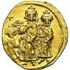 Image 1 : Heraclius, with Heraclius Constantine and Heraclonas. A 