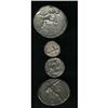 Image 2 : Lot of four miscellaneous Greek silver coins. Includes: 