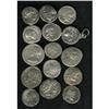 Image 1 : Lot of fifteen Republican denarii. Includes: Anonymous. 