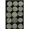 Image 2 : Lot of fifteen denarii of the Adoptive emperors. Includ 