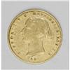 Image 1 : Victoria gold 1/2 Sovereign 1861, KM3, AVF, some notice 