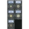 Image 1 : Selection of PCGS Certified Silver, Sixpence 1939 MS64, 