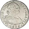 Image 1 : Carlos IV 4 Reales 1806-PJ, KM72, choice AU-UNC, fully 