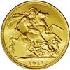 Image 1 : George V gold Sovereign 1911C, KM20, nice UNC, fully lu 