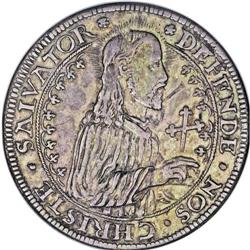 Siege Taler 1577, Davenport 8453, HCZ 607, lovely toned