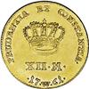 Image 2 : Frederik V gold 12 Mark 1761W-W, KM587.4, nice lustrous 