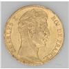Charles X gold 20 Francs 1828-A, KM726.1, lightly toned 