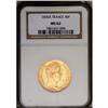 Image 3 : Charles X gold 40 Francs 1830-A, KM721.1, MS62 NGC, ver 
