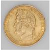 Louis Philippe I gold 20 Francs 1848-A, KM750.1, AU, li 