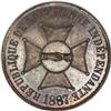 Image 1 : Republic Pattern 10 Centimes 1887-E, KM-E1, toned Proof 