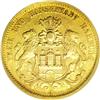 Hamburg. Free City gold 20 Mark 1879-J, KM289, XF45 ICG 