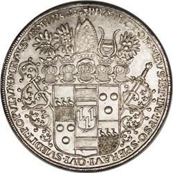 Munster. Christof Bernhard Taler 1661, KM77, Davenport