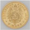 Image 2 : Prussia. Wilhelm I gold 5 Mark 1877-A, KM507, lightly c 