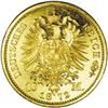 Image 2 : Prussia. Wilhelm I gold 10 Mark 1872-A, KM502, Proof, n 