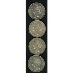 Wurttemberg. Wilhelm 2 Gulden - Foursome, KM595, 1846,