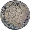 Image 1 : William III Shilling 1696-E (Exeter Mint), First Bust, 