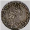 Image 3 : William III Shilling 1696-E (Exeter Mint), First Bust, 