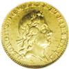 Image 1 : George I gold 1/4 Guinea 1718, S-3638, one-year type, A 