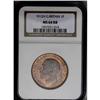 Image 1 : George V Penny 1912H, S-4052, MS64 Red and Brown NGC. A 