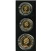 Image 1 : Elizabeth II gold three-piece Proof set 1983, KM-PS44, 