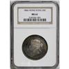 Image 3 : Victoria Half Dollar 1866, KM8, MS61 NGC, attractively 