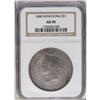 Image 3 : Victoria Dollar 1868, KM10, AU50 NGC, slate gray patina 