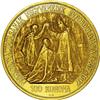 Image 2 : Franz Josef I gold 100 Korona 1907-KB, KM490, nice AU-U 