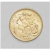 Image 2 : George V gold Sovereign 1918-I, KM525A, lustrous UNC, s 