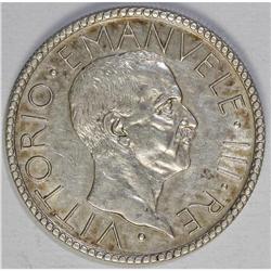 Kingdom. Vittorio Emanuele III 5 Lire 1928R Year VI, KM 