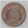 Image 2 : Republic Copper Pattern 2 Cents 1890-E - Two Types, KM- 