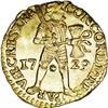 Image 1 : Utrecht. Gold Ducat 1729, KM7, choice brilliant UNC, ve 