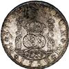 Image 1 : Ferdinand VI Pillar 8 Reales 1758-JM, KM55.1, deeply to 