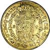 Image 2 : Carlos III gold 8 Escudos 1779-MJ, KM82.1, VF-XF with s 