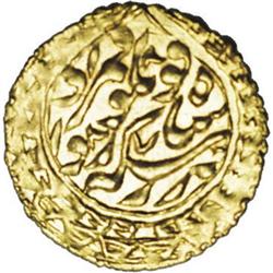 Russian Turkestan - Khiva. Gold 1/2 Tilla, style of KM- 