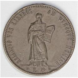 Republic 5 Lire 1898R, KM6, polished at one time and no 