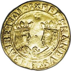 Fernando and Isabel gold 2 Excelentes ND (1474-1504), F 