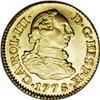 Charles III gold 1/2 Escudo 1778 M-PJ, KM415.1 