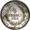 Image 2 : Geneva. 5 Francs 1848, KM137, choice AU-UNC, very sharp 