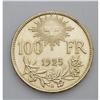 Image 4 : Confederation gold 100 Francs 1925B, KM39, Choice UNC w 