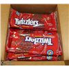 Image 1 : CASE WITH 24 250G BAGS OF TWIZZLER TWISTS