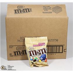 CASE WITH 24 110G BAGS OF M&M'S ALMOND