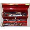 Image 1 : RED METAL BEECH TOOL BOX WITH TOOLS