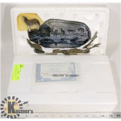 BRADFORD EXCHANGE "ARTIC CALLING" FIGURE WITH