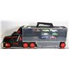 Image 1 : FAST LANE TRUCK CARRY CASE WITH 16 VEHICLES INCLUDED