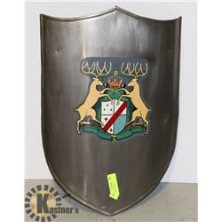 VINTAGE EUROPEAN STYLE DECORATIVE SHIELD