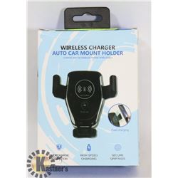 NEW GRAVITY AUTO HOLD WIRELESS CHARGER, AUTO